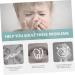 Minkissy 6-Piece Silicone Milk Toothbrush Set for Newborns - Finger Sleeve Toothbrush for Children - Safe Soft and Effective Oral Care - Buy Online on GoSupps.com