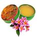 PLUMERIA Perfume Hawaiian - Eau de Parfum - Solid Balm - Natural Essential Oils Aromatherapy Fragrance- (Frangipani Tropical Gardenia Jasmine Tuberose Champaca Magnolia) Travel Party Gifts-0.5oz