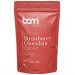 BAM Strawberry Chocolate Drops, Callets, Melting Chips, Home and Pro Baking, Strawberry Taste, 250g