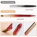  2 Pack Lip Brush for Lipstick Skycase Retractable Lip Brushes Concealer Makeup Dual End Makeup Brush for Lipstick Lip Gloss with Lid Travel Size Red/Black Red+Black - Buy Online on GoSupps.com