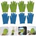 FRCOLOR 4 Pairs Moisturizing Gloves Dry Hand Gloves Spa Gel Gloves Dry Skin Gloves Facial Cleanning Gloves Touchscreen Overnight Sleeping Glove Dry Hands Miss Silica Gel Lotion Skin Care - Buy Online on GoSupps.com