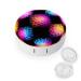 Colorful Football Contact Lens Case with Mirror Portable Cute Eye Contact Lens Box Travel Kit