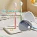 AUNMAS Travel Toothbrush Sanitizer Rechargeable Toothbrush Cleaner with USB Cable Portable Toothbrush Sterilizer Covers for Home and Outdoor Use (White) - Buy Online on GoSupps.com