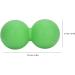 Buy Pack of 3 Peanut Shape Yoga Massage Balls | Muscle Relaxation & Fitness | Green Color - Buy Online on GoSupps.com