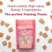 Only One Treats Mixed Flavours Training Treats. Soft Pumpkin Beef Liver Soft Natural Peanut and Wild Pacific Salmon for Pets(4 X 170g). Dog Treats 100% Gluten Free Organic with no preservatives. 185 g (Pack of 1) Mixed (Pack of 4) - Buy Online on GoSupps.com