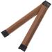 2Pcs Hair Bun Maker Set - French Twist Bun Shaper Accessories for Women & Girls - Lightweight & Portable - Red Brown - Buy Online on GoSupps.com