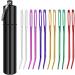 YKLBD 12 Pieces Large Eye Bent Tapestry Needles Set with Aluminum Storage Tube - Buy Online on GoSupps.com