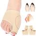 Premium Orthopedic Bunion Corrector Socks - Hallux Valgus Toe Straightener for Big Toe Pain Relief (2 Pairs Brown) - Buy Online on GoSupps.com