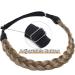 Buy Silk-Co Women's 3 Strands Blonde Hair Band | Elastic Braided Headband for Weddings & Vintage Styles - Buy Online on GoSupps.com