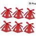 HOMSFOU 30pcs Box Party Favor Boxes Christmas Cookie Bags Christmas Container Christmas Treat Boxes Christmas Goodies Boxes Holiday Cardboard Boxes Xmas Gift Boxes Candy Packing Boxes - Buy Online on GoSupps.com