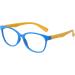 TR90 Blue Light Filter Glasses for Kids | UV Protection Frames for Boys & Girls | Adjustable Band & Case Included - Buy Online on GoSupps.com
