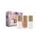 LaNature water-based nail polish - VEGAN - Waterbased Peel-Off Nail Polish - two color set including top coat - Nude Colors