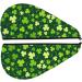 Happy St. Patrick's Day Microfiber Hair Towel - Super Absorbent Coral Velvet Wrap for Long Curly Thick Hair | Quick Dry & Soft for Women - Buy Online on GoSupps.com