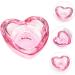 Housoutil Nail Cup Monomer Dish Nail Dish Bowl Nail Art Dish Cup Nail Dampen Dish Jewelry Dish Nail Art Liquid Holder Manicure Nail Dish Glass Thicken Pen Wash Cup Pink - Buy Online on GoSupps.com