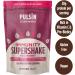 Pulsin Red Berry Vegan Supershake 980g - 19.6g Protein Plant Based Immunity Support Powder - Gluten & Dairy Free 990g - Buy Online on GoSupps.com