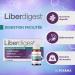 LIBERDIGEST | Digestive Supplement with Natural Extracts | Bloating Digestive Discomfort and Heaviness | Practical Unicadose Format | Box of 14 Unicadoses - 3C PHARMA - Buy Online on GoSupps.com