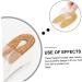 Healvian 10 Pairs Transparent Heel Pads - Silicone Heel Cushions for Pain Relief & Comfort | High Heel Support Inserts - Buy Online on GoSupps.com