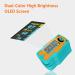 Pediatric Pulse Oximeter for Kids | Accurate O2 Saturation Monitor | Fingertip Blood Oxygen Monitor - Green - Buy Online on GoSupps.com