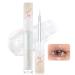 Erinde glitter liquid eyeshadow liquid eyeshadow & eyeliner 2 in 1 metallic glitter Korean cosmetics shimmer eyes highlight makeup diamond mascara eye shadow #06 underersea coral