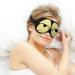 LynaRei Cartoon Tired Eye Sleep Mask - Funny Expression Blindfold for Full Night's Rest and Travel - Elastic Blackout Cover for Deep Sleep - Buy Online on GoSupps.com