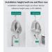 Wall-Mounted Urinals Stainless Steel Urinals with Automatic Flushing System Vertical Stainless Steel Induction Flushing Urinals Household Men's Urinals in Toilets and Bathrooms ground drainage - Buy Online on GoSupps.com