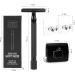 Yiida Butterfly Double Open Edge Razor | Long Handle & Holder | Easy to Use for Men & Women | International Shipping Available - Buy Online on GoSupps.com