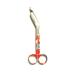 Panther Surgical Stainless Steel 5.5 inch Lister Bandage Scissors Multi Colored First Aid Utility First Aid Bandage Scissors (Multi Colored Pattern)