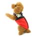 Pegasus winter coat for dogs Clothing for cats jacket chihuahua dachshund with dishes hoop d ring warm pet clothing down vest for puppy padded windproof cold weather red skull s red skull