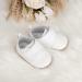 Sonsage Infant Baby Oxford Shoes | Lace-Up Anti-Slip Trainer | Soft Rubber Sole for First Walking | 0-6 Months | Unisex C White - Buy Online on GoSupps.com