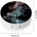 Psychedelic Smoke Print Contact Lens Case - Travel Care Box | Durable Plastic Contact Lens Storage - Buy Online on GoSupps.com