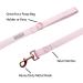 Lionet Paws Silk Dog Leash - Stylish & Durable for Small Medium Large Dogs | Matching Collars for Boys & Girls | Pink - Pack of 1 - Buy Online on GoSupps.com