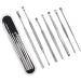 FRCOLOR 7pcs Ear Wax Removal Kit - Metal Ear Cleaners & Curette for Effective Ear Care - International Shipping Available - Buy Online on GoSupps.com