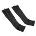 XXL Black Compression Socks - Open Toe Calf Support for Sports & Varicose Vein Relief | International Shipping - Buy Online on GoSupps.com