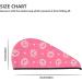Hair Towel Wrap - Quick-Dry Cartoon Pigs & Hearts Towel Turban | Best Hair Drying Towel for Effortless Styling - Buy Online on GoSupps.com