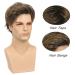 Kaneles Men's Short Brown Natural Synthetic Cosplay Wig - Perfect for Male Cosplayers - Buy Online on GoSupps.com