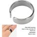 Magnetic Adjustable Rings for Weight Loss | Healing Metal Rings for Men & Women - Black - Buy Online on GoSupps.com