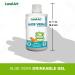 Pure Aloe Vera Gel 500ml - Orange-Tangerine Flavor - for Heartburn Relief & Acide Reflux - Made in Canada (Pack of 2) 500 ml (Pack of 2) - Buy Online on GoSupps.com