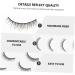 Beavorty 10 Pairs Short Eyelash thick cross eyelashes natural look eyelashes reusable eyelashes 3D Eyelashes lash cosmetics Makeup Eyelash Fake Lashes manual extend 6d artificial fiber - Buy Online on GoSupps.com