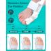 Adjustable Bunion Corrector for Men & Women | Pain Relief Splint with Silicone Pad & Anti-Slip Strap - Orthopedic Big Toe Treatment - Buy Online on GoSupps.com