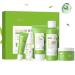 Green Tea Skin Care Set for Women/Teens with Cleanser, Toner, Serum, Eye Cream and Face Cream, Deep Cleansing, Oil Control, Hydrating,