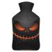 Pumpkin Hot Water Bottle With Cover Plush Bed Bottle Hand Warmer For Adults And Children 26.5X15.3cm