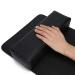 FAMKIT Nail Art Hand Pillow, Nail Pillow and Mat, Beauty Salon Soft Pillow Arm Rest Holder Cushion Mat Set Manicure Tool Black