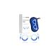Anti-Motion Sickness Glassses- Smart Glasses Light and Portable Nausea Relief Glasses Reduce Airsick Seasidesickness Glasses for Sport Travel Gaming No Lens Liquid Glasses for Adults for Kids Deep Blue
