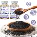 120 Black Seed Oil Capsules Cold Pressed Pure Organic Nigella Sativa - Buy Online on GoSupps.com
