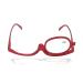 Reading Glasses Women Readers Magnifying Makeup Glasses Flip Over Single Lens Rotating Cosmetic Reading Glass Eyeglasses +3.00