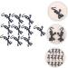 Shop Healeved 10-Pack Halloween Simulation Gecko Toys | Mini Black Gecko Models for April Fools & Creepy Halloween Decor - 3.5x8cm - Buy Online on GoSupps.com