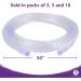 Mars Wellness Premium Clear Crush Resistant Oxygen Tubing - 50ft x 3 Tubes - Pack of 3 - Buy Online on GoSupps.com