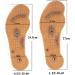 Jinon Massage Insoles for Men & Women - Acupressure Magnetic Therapy Shoe Pads 8.66-9.64in - Buy Online on GoSupps.com