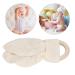 Baby Teether Wooden Toys  Baby Wood Teether Ears Cotton Gauze Hand Grip Training Soothing Baby Wooden Bite Teethers Baby & Toddler Toys (Beige) - Buy Online on GoSupps.com