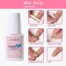 GLAMERMAID Press On Nails Glue - Long Lasting Nail Adhesive for Acrylic & Fake Nails (7g) - Brush-On Applicator - Buy Online on GoSupps.com